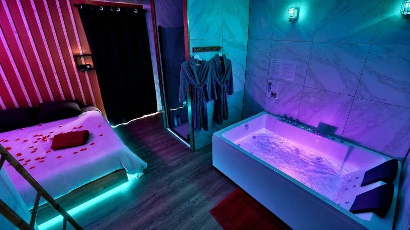 Appartement romantique avec spa